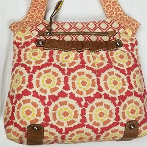 Fossil Tie Dye Print Women's Bag